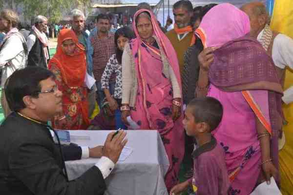 Health Camp in Kanwas Organised by Patrika and Rotary Club Kota