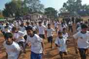 marathon run in hoshangabad news and photo