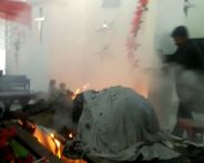 Fire In Church,