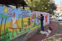 चित्रकारों की नजर से ऐसा हो अपना सुंदर सतना, देखे इन फोटो में