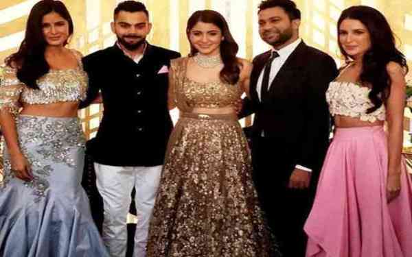 PHOTOS: विरुष्का के रिसेप्शन में लगा बॅालीवुड सेलेब्स का मेला, ऐश्वर्या..रेखा..माधुरी ने पार्टी में लगाए चार चांद!!