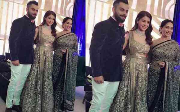 PHOTOS: विरुष्का के रिसेप्शन में लगा बॅालीवुड सेलेब्स का मेला, ऐश्वर्या..रेखा..माधुरी ने पार्टी में लगाए चार चांद!!