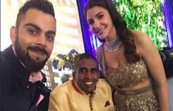 virat invited srilankan fan gayan sennanayake to his wedding reception