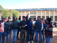 Barkat by getting an English question paper instead of Hindi