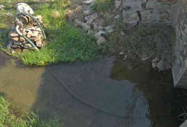 Illegal Acquire of Water From Canal