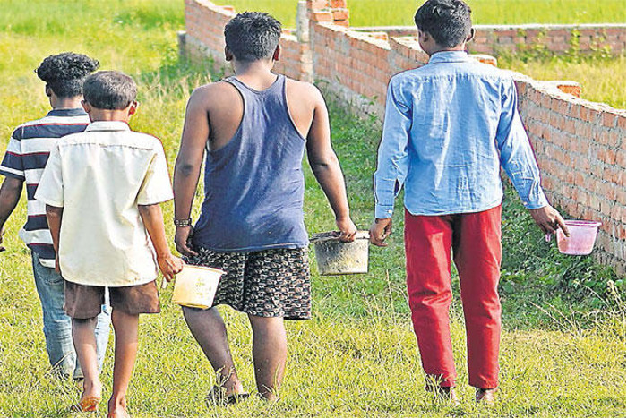 ODF in papers reality is open to defecation Deadline of odf extended