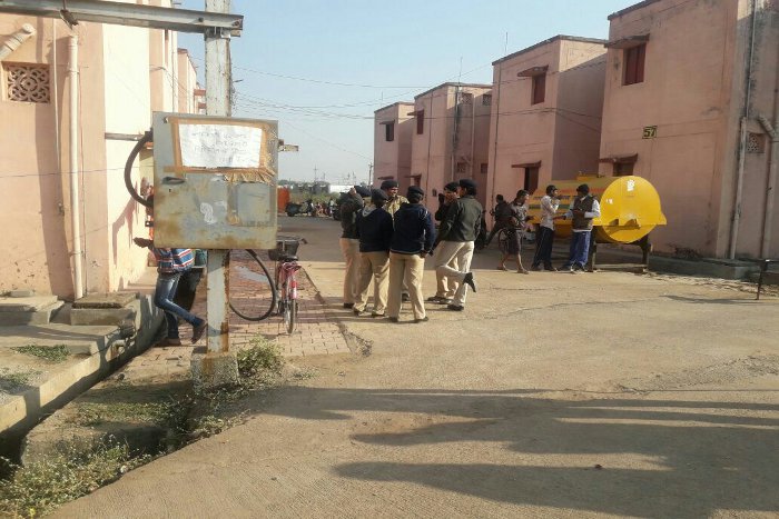 Early morning police petroling, Atal awas, IHSDP plan, Crime Branch DSP, Living illegally,