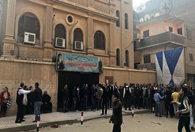 attack on Coptic church egypt