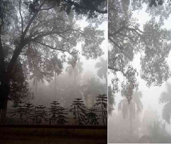 Fog Photo in Banaras city