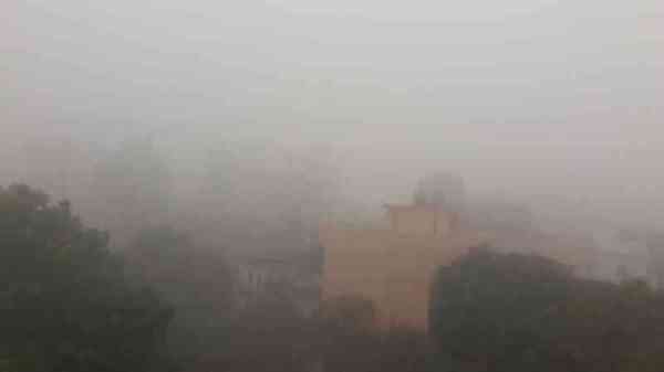 Fog Photo in Banaras city