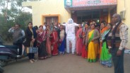 Why the women burnt the Congress leaders statue read the full story