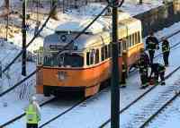trolley collison in boston