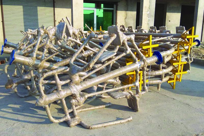 games and health arrangement in garden