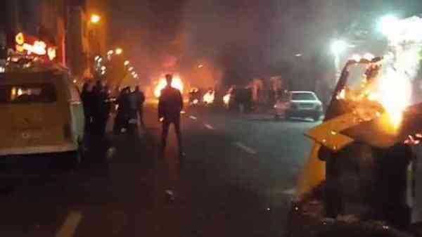 protest in iran