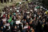 protest in iran 