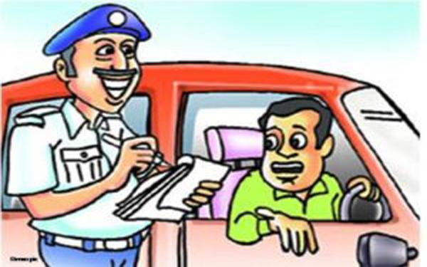 traffic police rules in udaipur