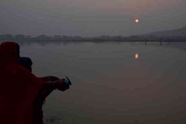 Photo: The beginning of the first day of the new year