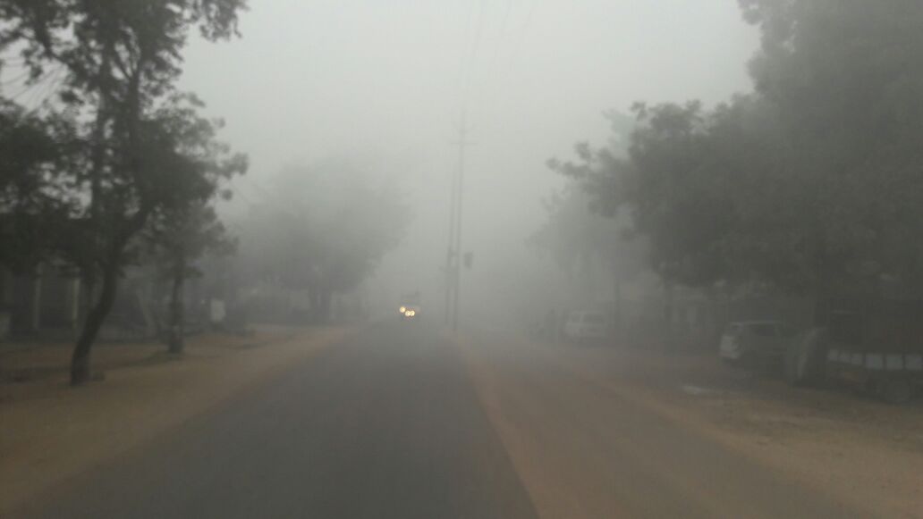 fog in chhatarpur