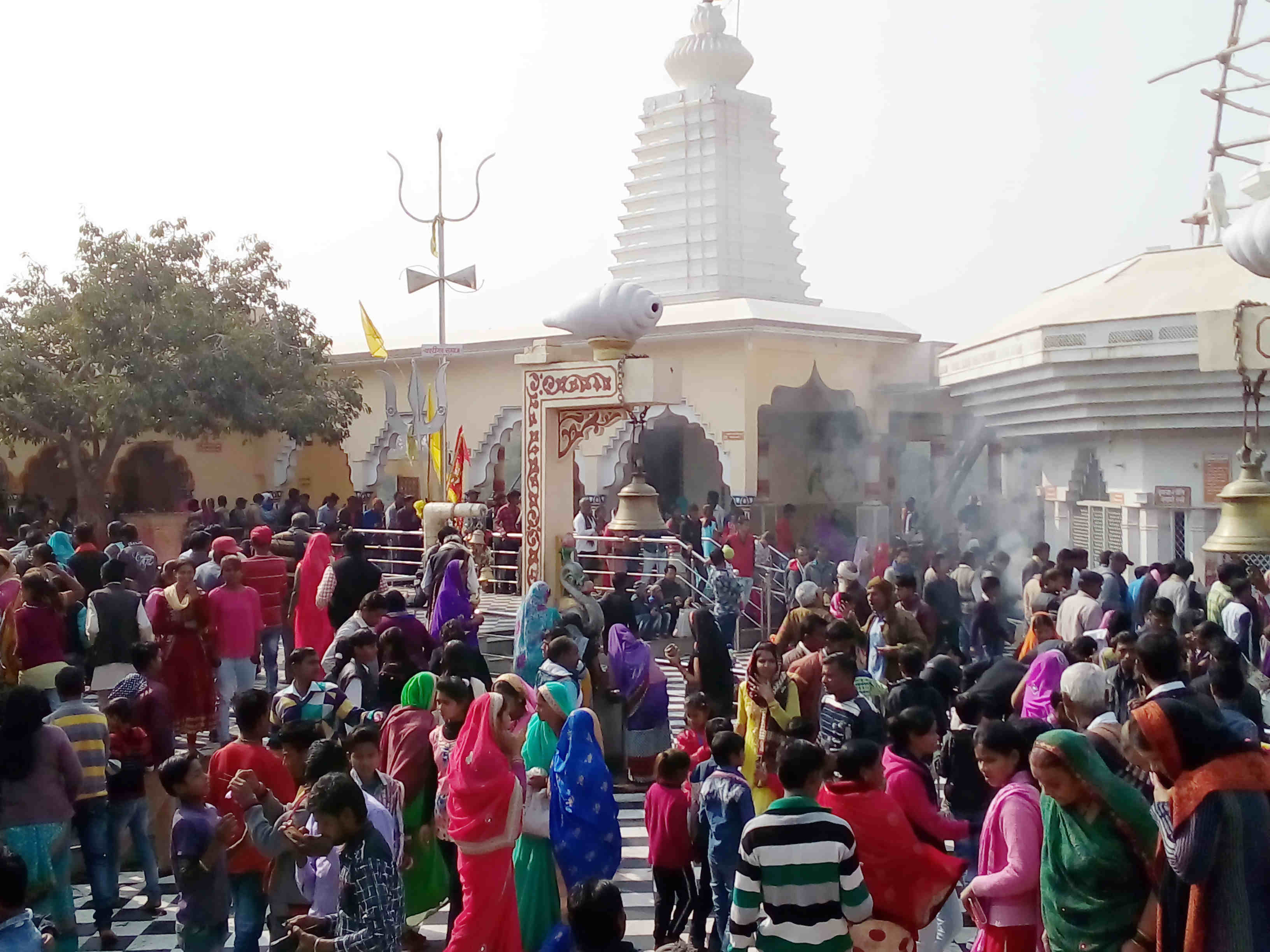 Prayers at Temples on New Year