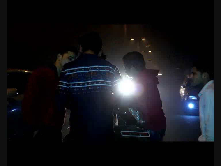 Exclusive Video- नए साल के जश्‍न में जमकर पी शराब और फिर हाईवे पर किया ड्रामा