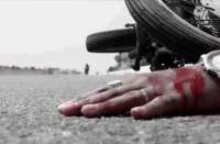 death,bike accident,road accident,Ahmedabad road accident,death on road,udaipur hindi latest news,udaipur latest hindi news,