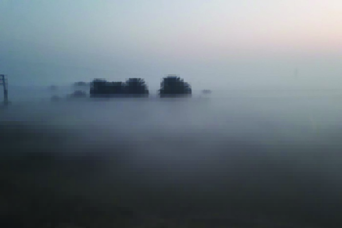 foggy weather in sriganganagar