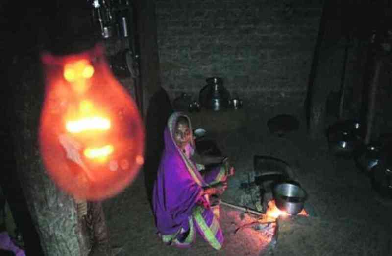 electricity reached in Khanpuria village