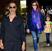 akshay kumar is returned with family from south africa