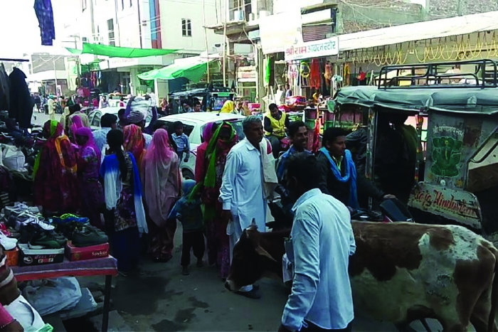 traffic increase day by day in anoopgarh main market