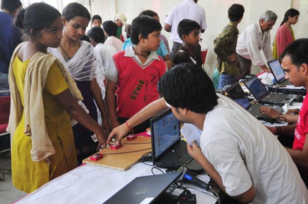 adhaar registration in cbse school