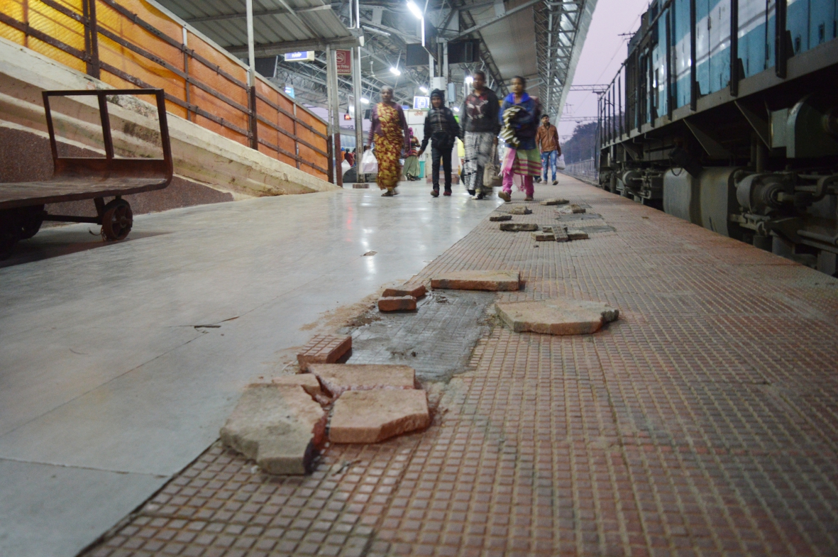 Katni railway station is breaking