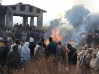 martyr Constable ankit tomar funeral in baghpat