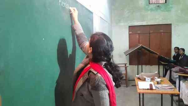 CDO Divya Mittal inspected Government Inter College