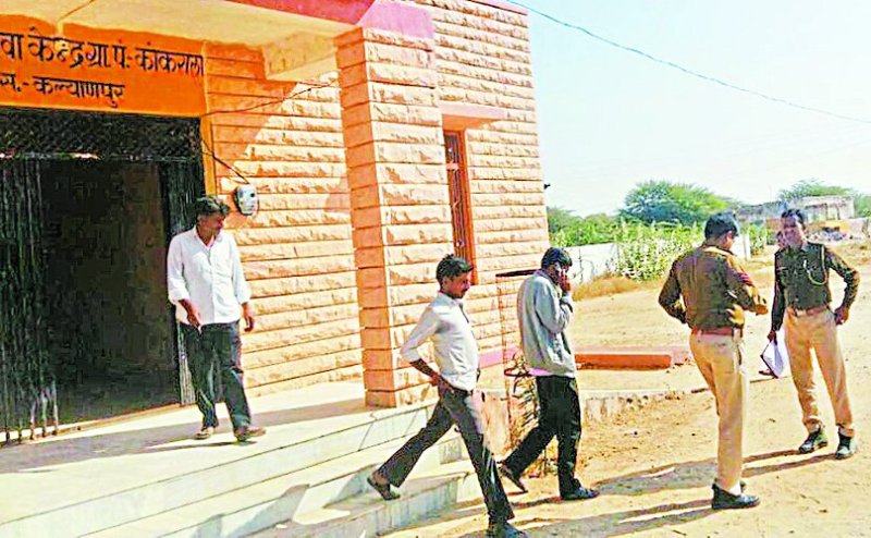 पुलिस ने मौके पर पहुंच स्थल का निरीक्षण कर छानबीन की।