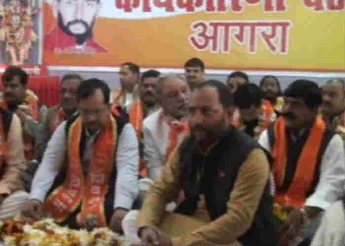national confrence of shiv sena, shivsena, bhartiya janata party, bjp, loksabha election 2019, shiv sena party, ram mandir, ram madir nirman date, ram mandir ayodhaya, hindu, hinduism, ram mandir in election manifesto