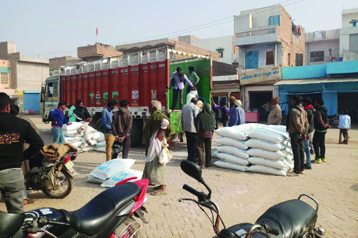 problem because of compost shortage