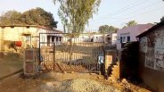 After Students Strike Felt gate in school