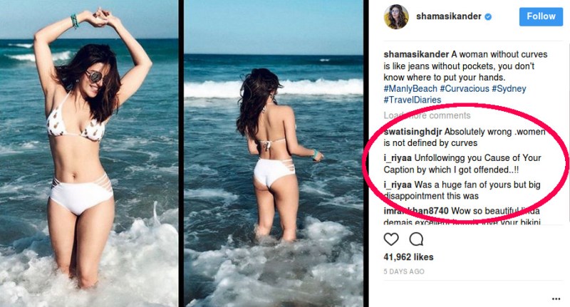 Shama Sikander bikni photos