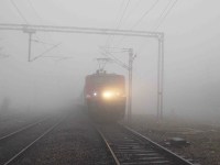 Travelers note, hours are delayed by train