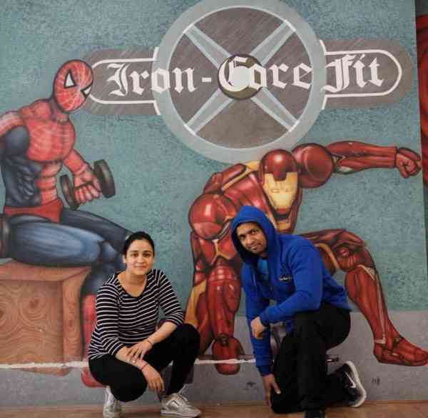 Aparna Yadav Bisht gym yoga photos