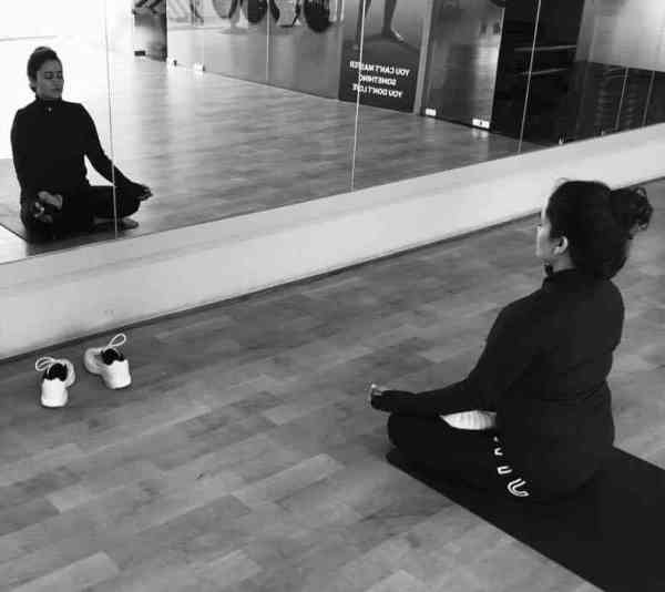 Aparna Yadav Bisht gym yoga photos