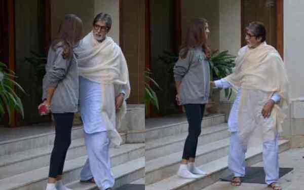 amitabh bachhan with daughter