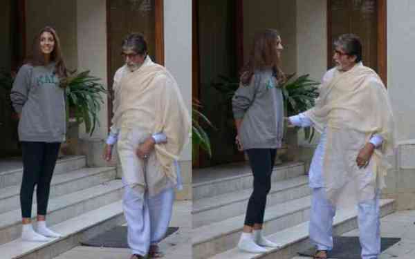 amitabh bachhan with daughter