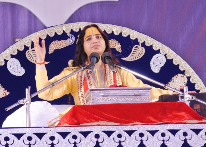 Bhagwat Katha, Dharma, Sadhvi, Vishweshwari Devi, Lord, Pooja, shivpuri news, shivpuri news in hindi, mp news