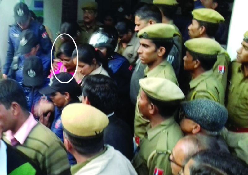 woman advocate sent to jail