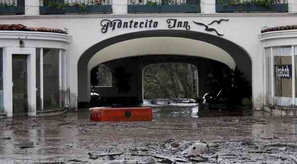 mudslide in california