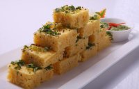 sweet corn dhokla