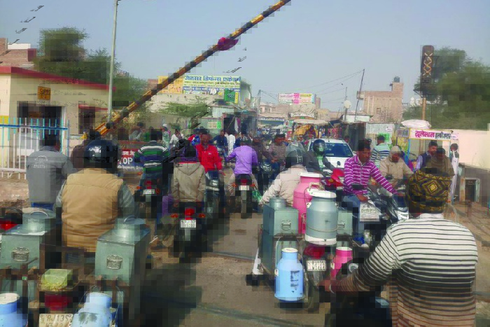traffic in jaitsar