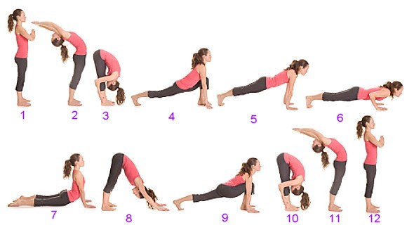 surya namaskar