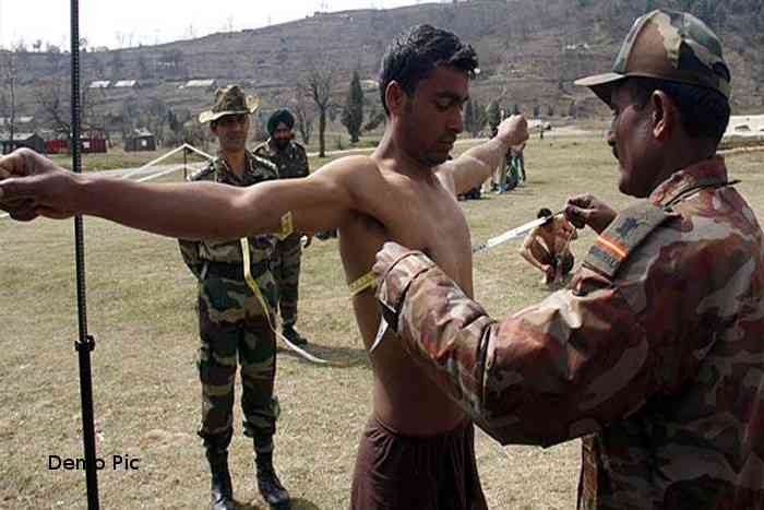 भारतीय थल सेना में भर्ती होने का युवाओं के लिए सुनहरा मौका, ऑनलाइन रजिस्ट्रेशन
प्रारंभ